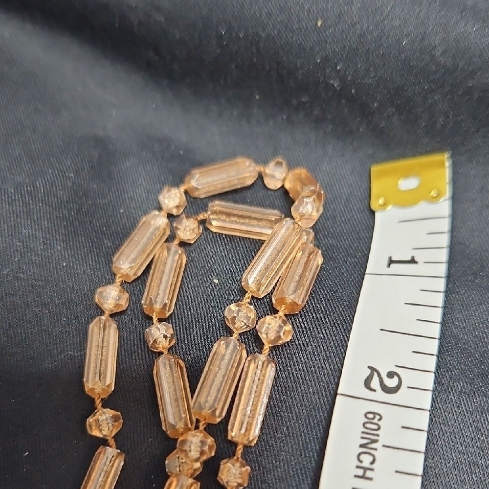 Pinkish Beaded Double-Strand Necklace - Picture 8 of 8